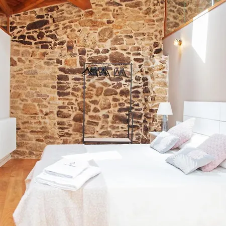 아파트 A Forxa Casa Ferrador Ribeira Sacra 소베르